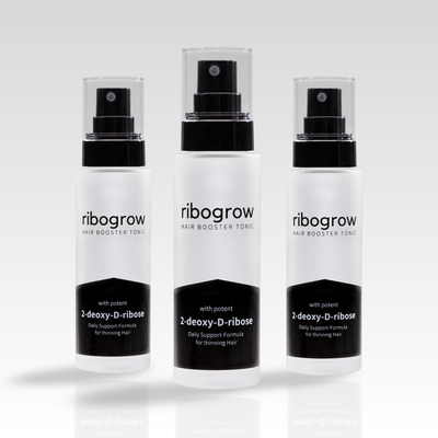 ribogrow Hair Booster Tonic - 3 x 50ml