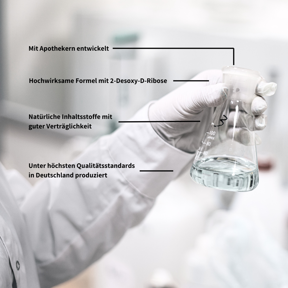 ribogrow Vorteile der Formel mit 2-Desoxy-D-Ribose